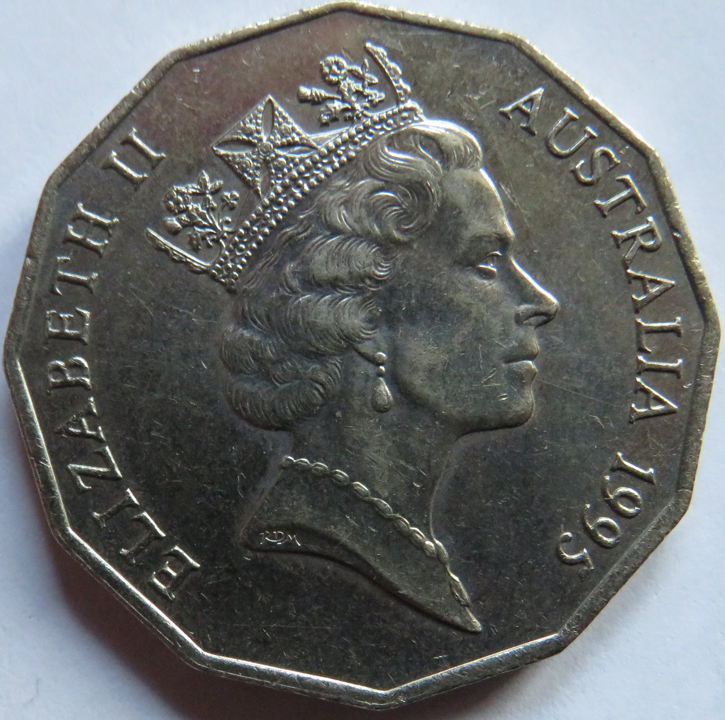 1995 Australia 50 Cents Coin Weary Dunlop