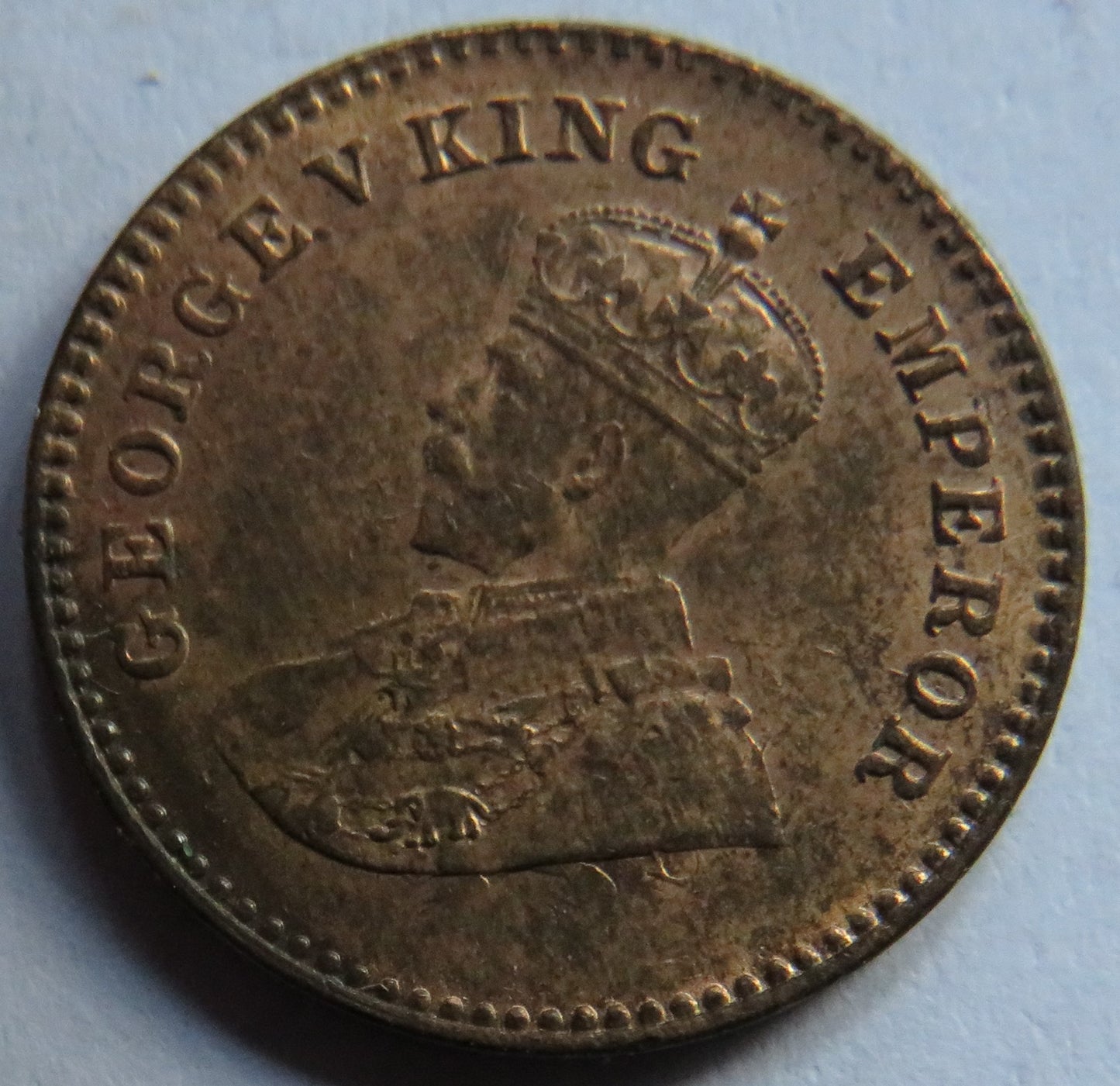 1926 King George V India 1/12th Anna Coin In High Grade