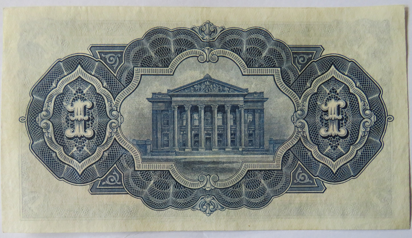 1940 Commercial Bank of Scotland £1 One Pound Banknote High Grade