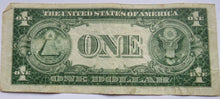 Load image into Gallery viewer, 1935 B United States of America Silver Certificate $1 Banknote
