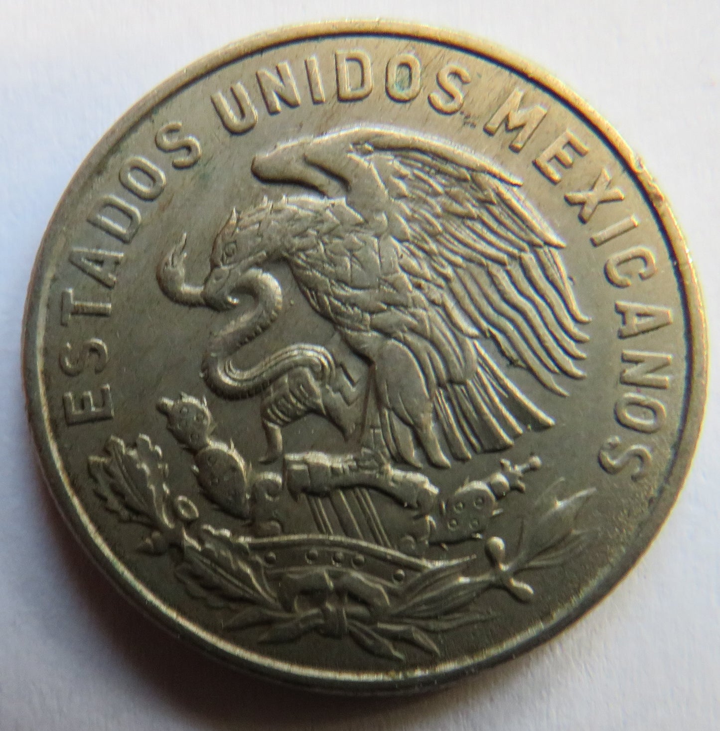 1964 Mexico 50 Centavos Coin