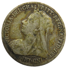 Load image into Gallery viewer, 1901 Queen Victoria Silver Sixpence Coin - Great Britain
