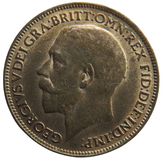 1922 King George V Farthing Coin In Higher Grade - Great Britain
