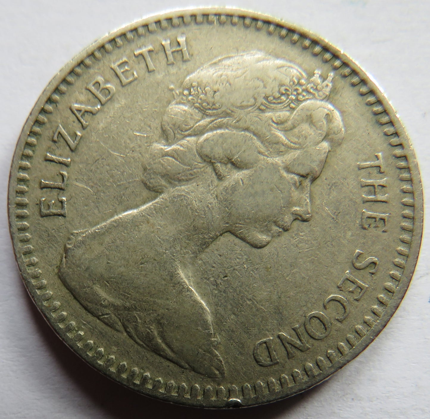 1964 Queen Elizabeth II Rhodesia 20 Cents / 2 Shilling Coin