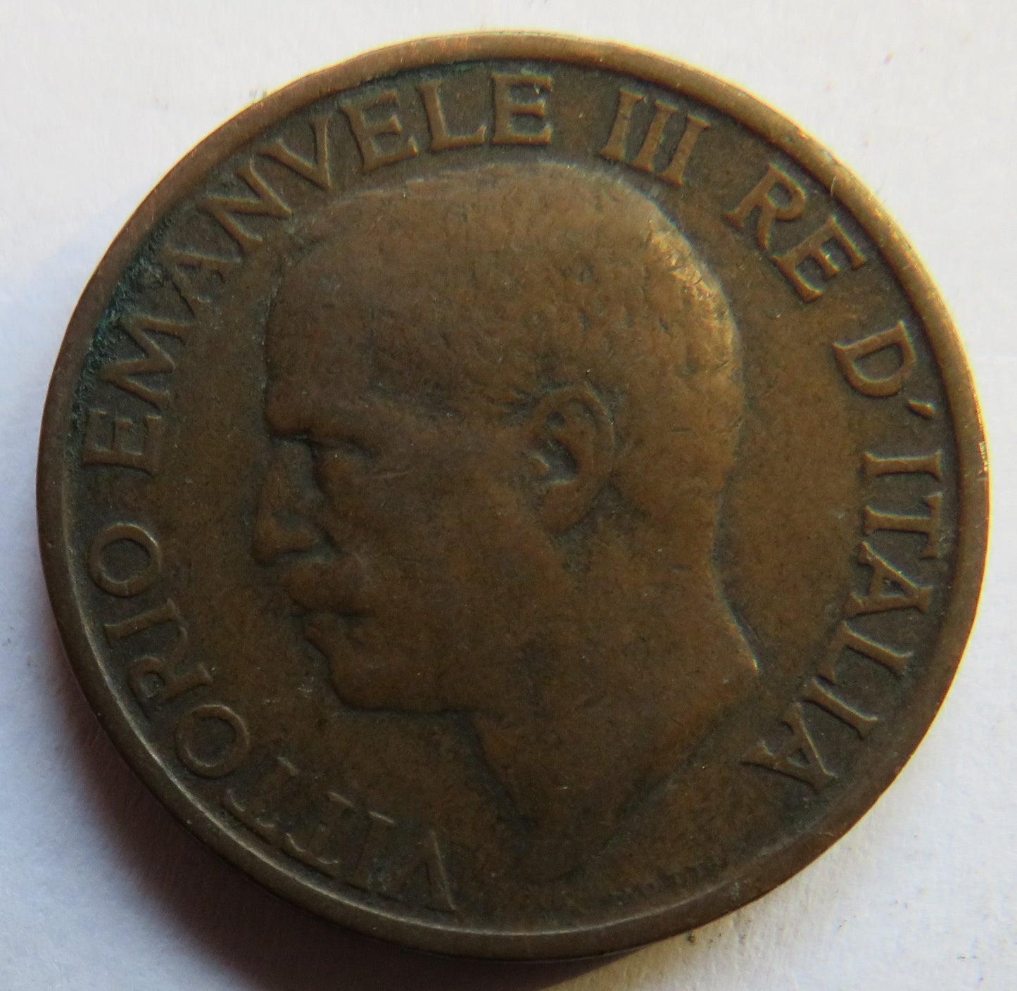 1921 Italy 10 Centesimi Coin