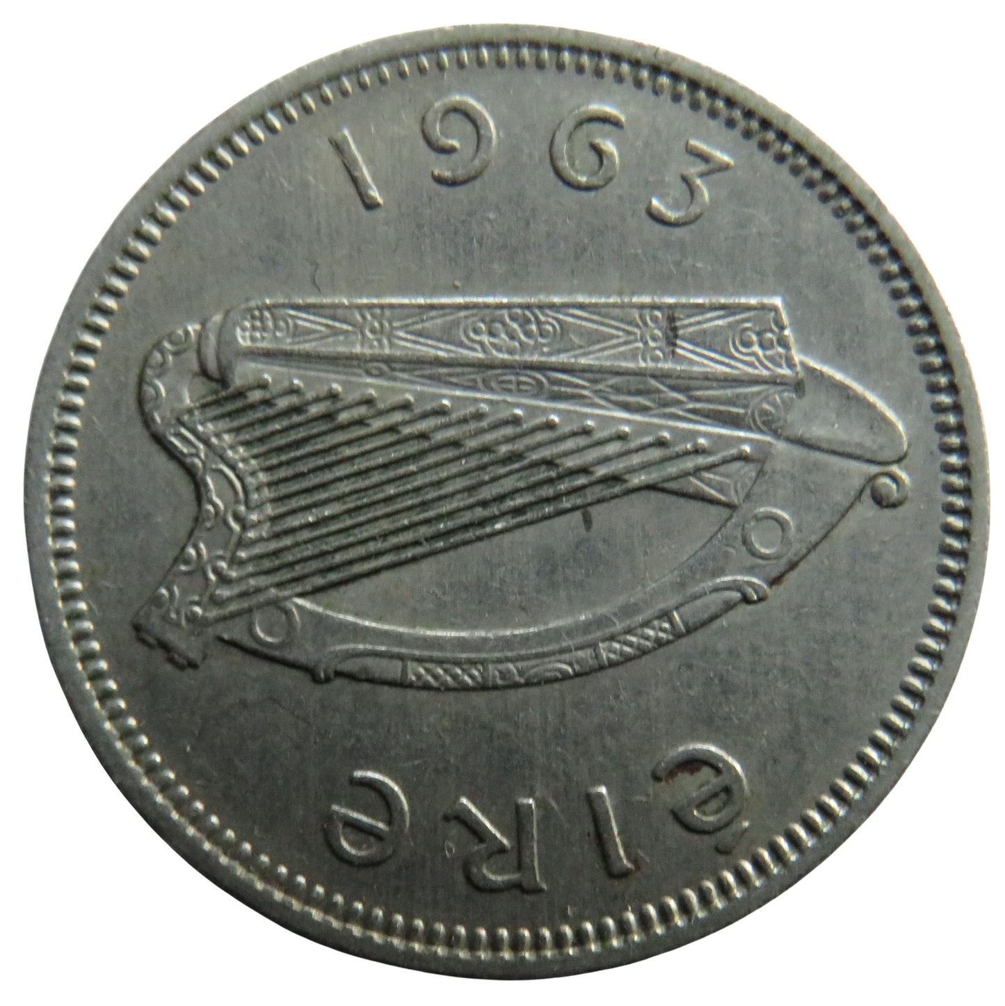 1963 Eire Ireland Shilling Coin