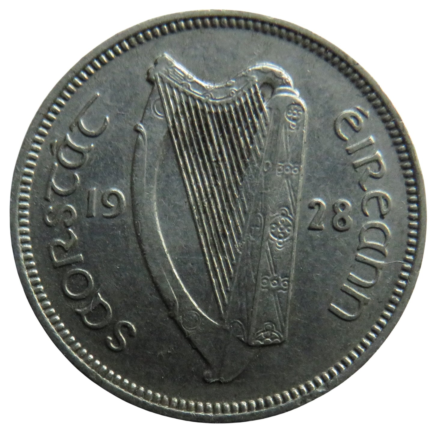 1928 Ireland Sixpence Coin