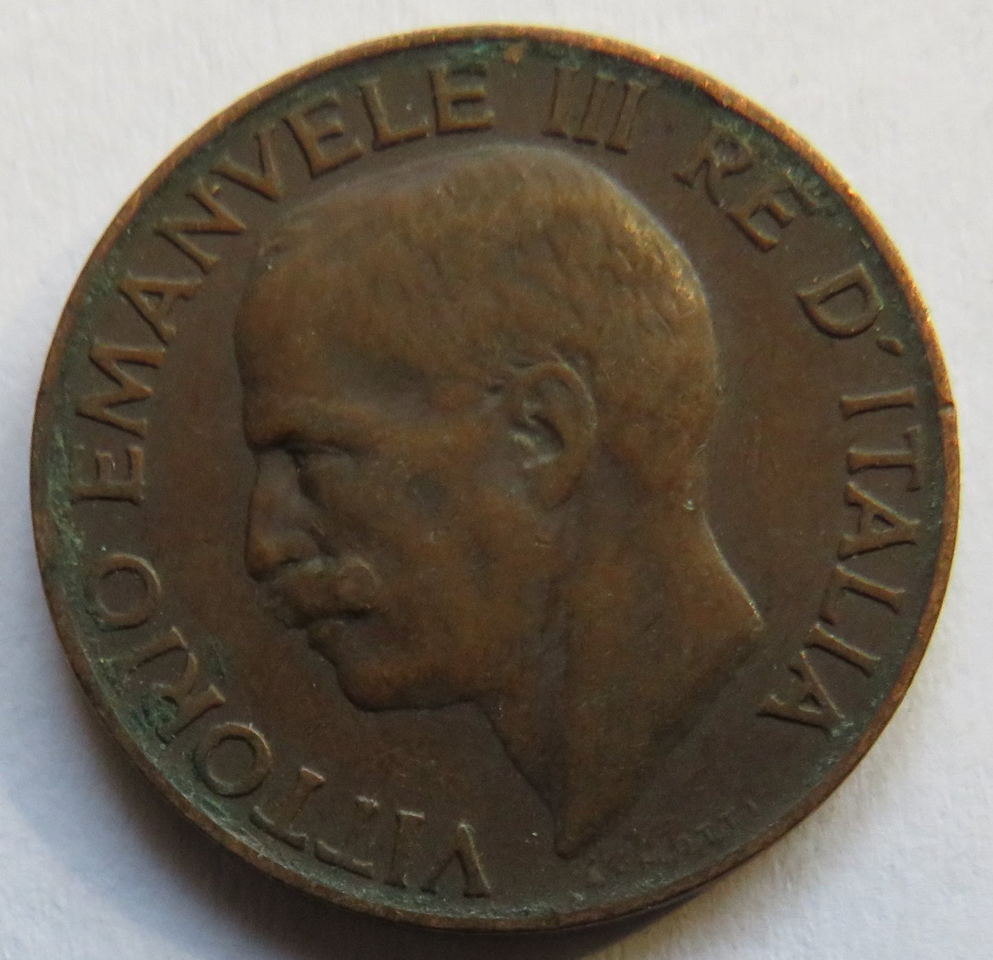 1933 Italy 5 Centesimi Coin