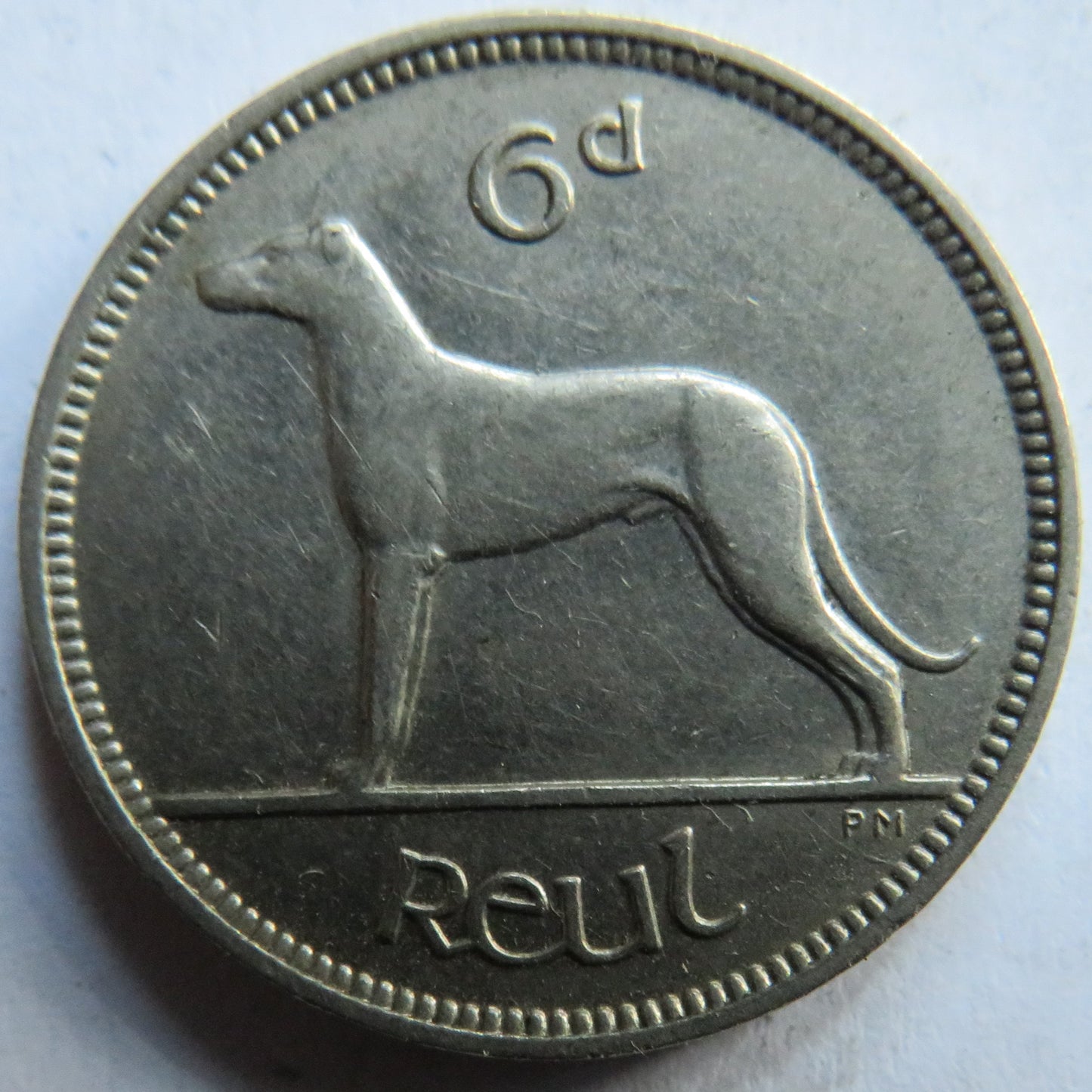 1928 Ireland Sixpence Coin