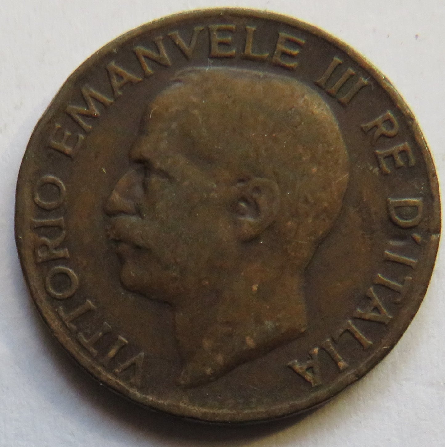 1933 Italy 5 Centesimi Coin