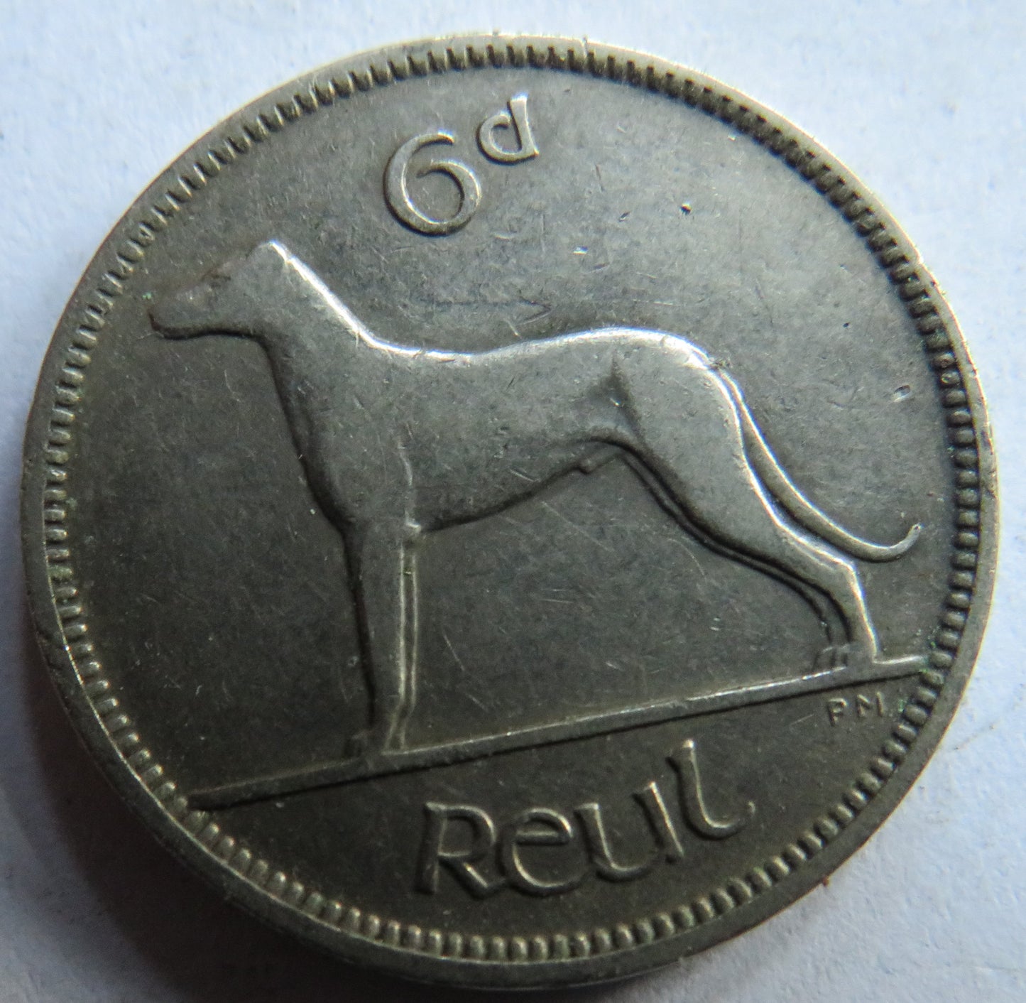 1934 Ireland Sixpence Coin