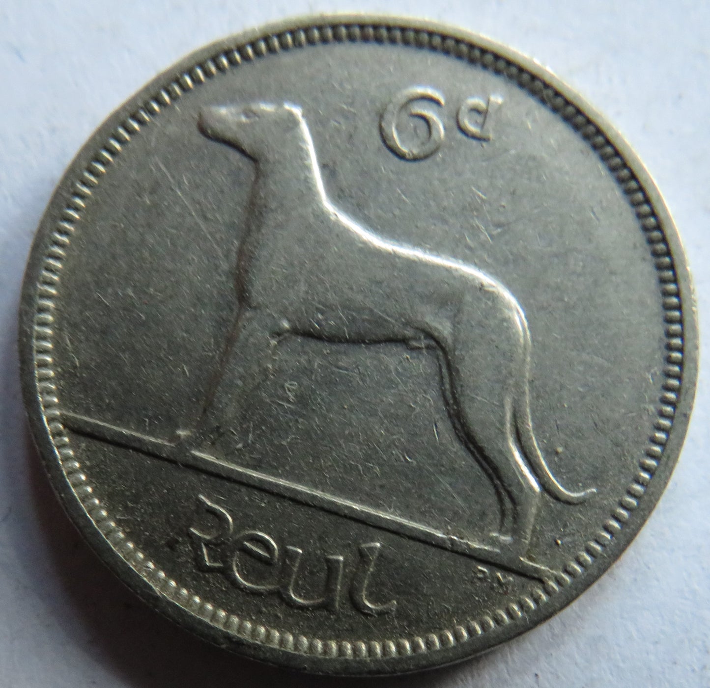 1928 Ireland Sixpence Coin