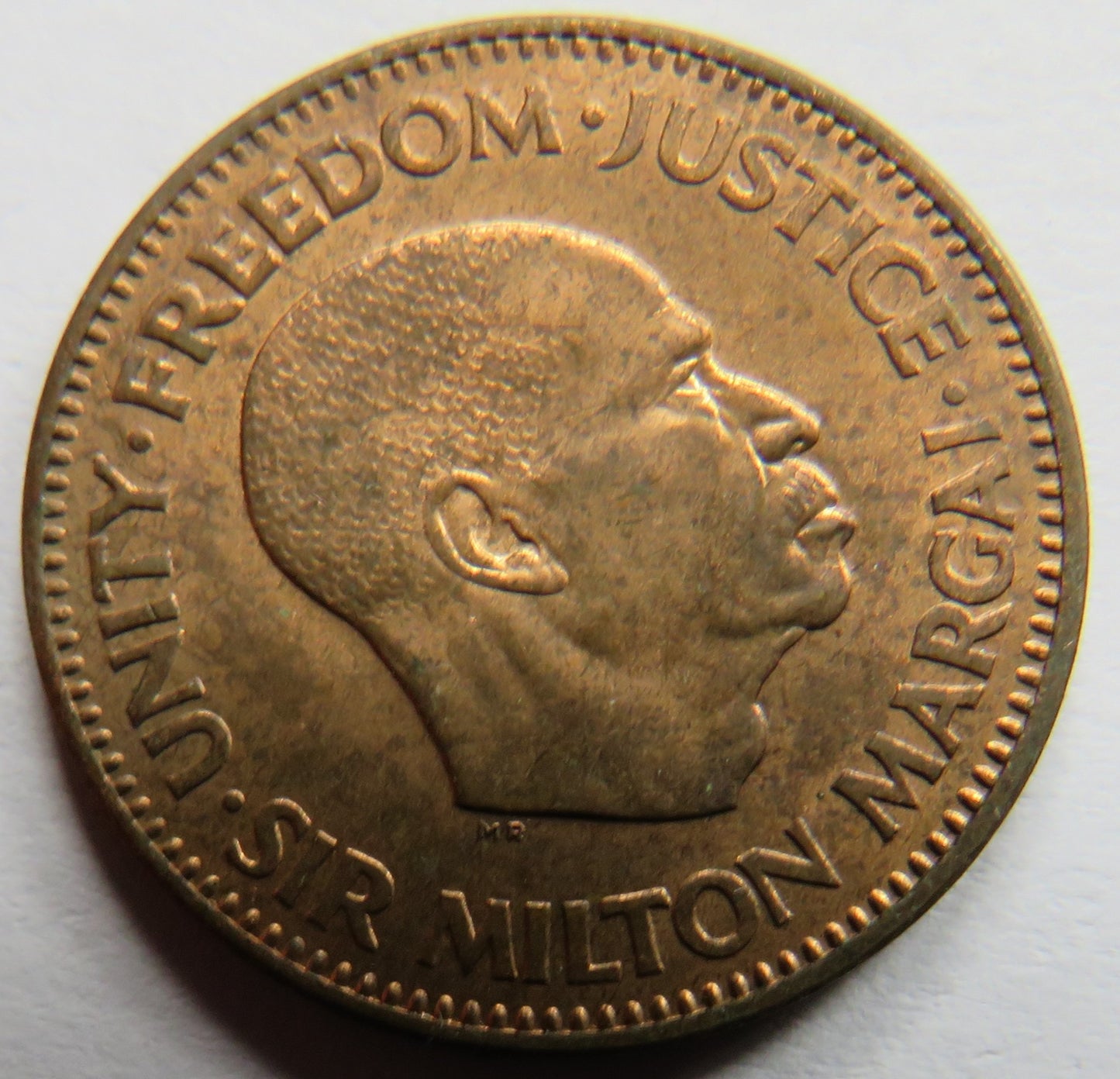 1964 Sierra Leone 1/2 Half Cent Coin