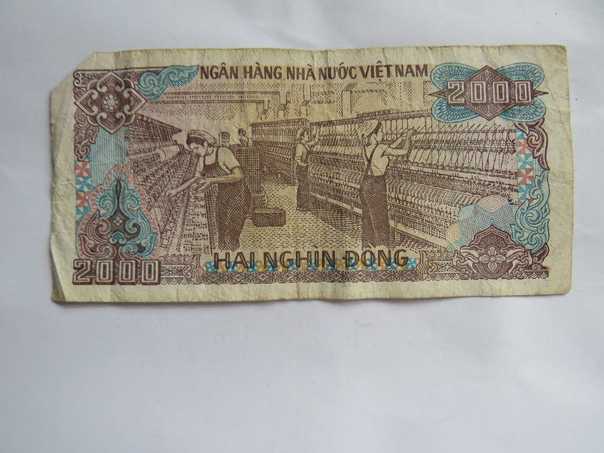 1988 Vietnam 2000 Dong Banknote