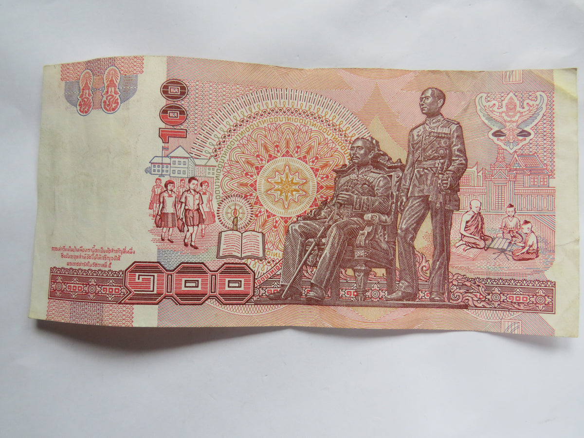 Thailand 100 Bhat Banknote