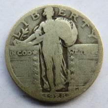 Load image into Gallery viewer, 1928 USA Standing Liberty $1/4 Quarter Dollar Coin
