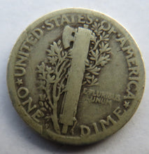 Load image into Gallery viewer, 1918-S USA Silver Mercury Dime Coin
