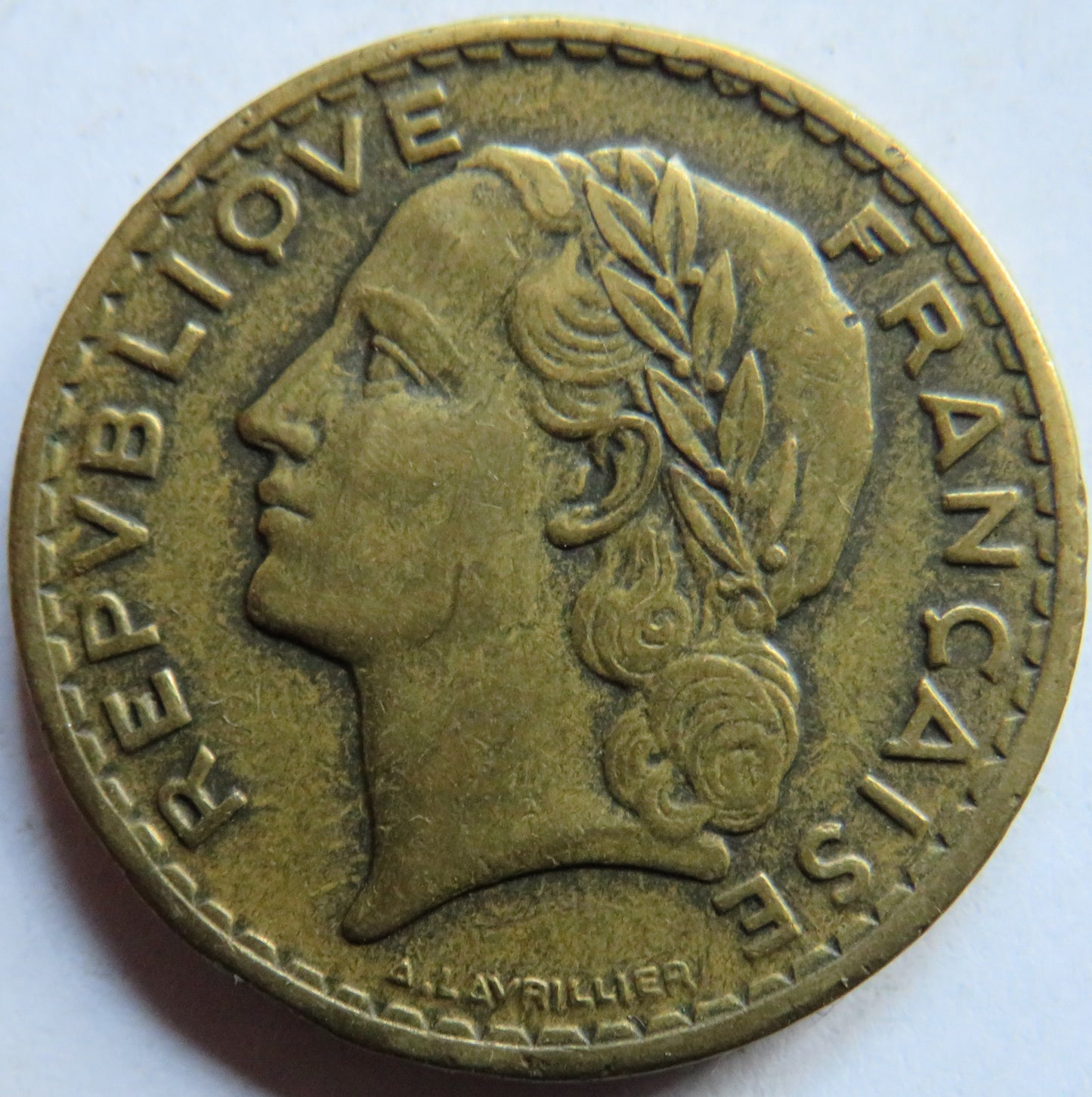 1940 France 5 Francs Coin