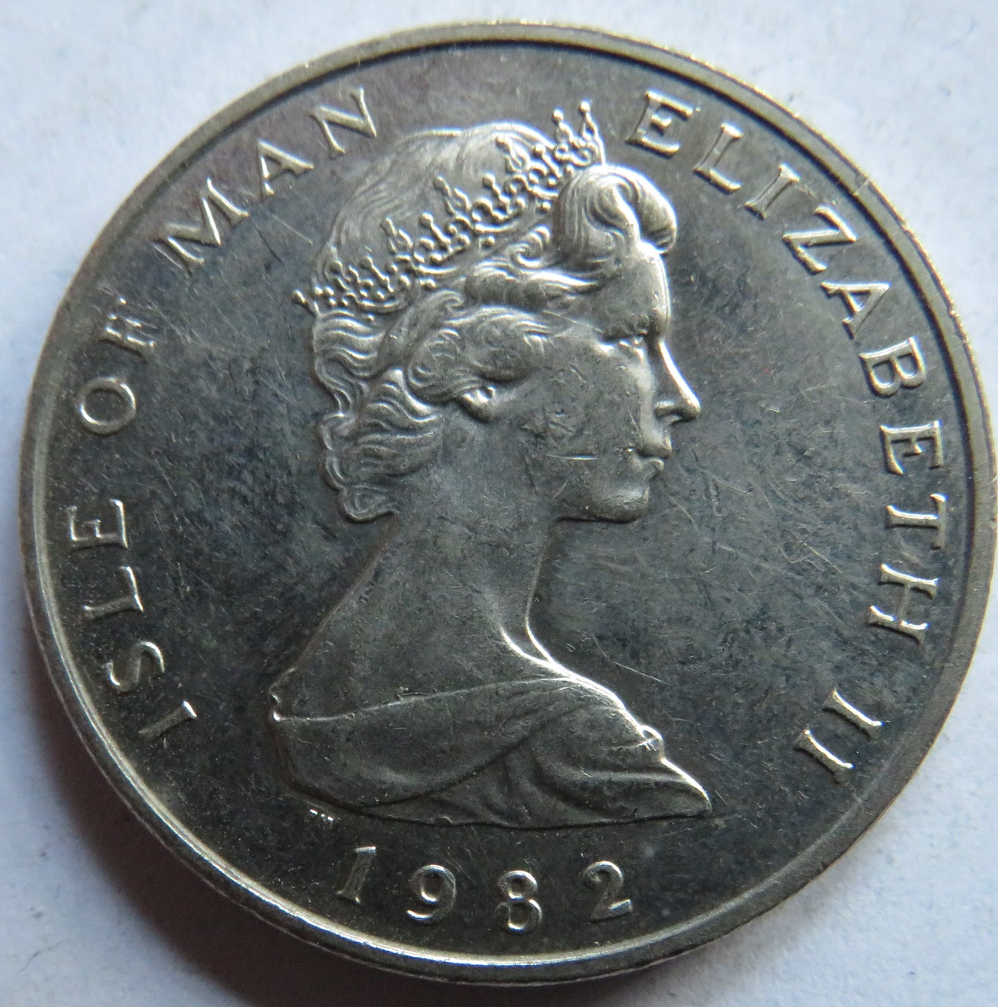 1982 Isle of Man 10p Ten Pence Coin