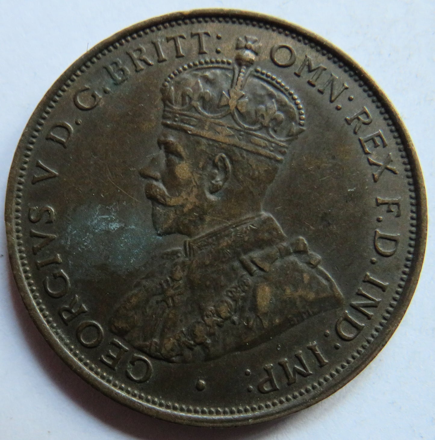 1923 King George V Jersey 1/12th of a Shilling Coin