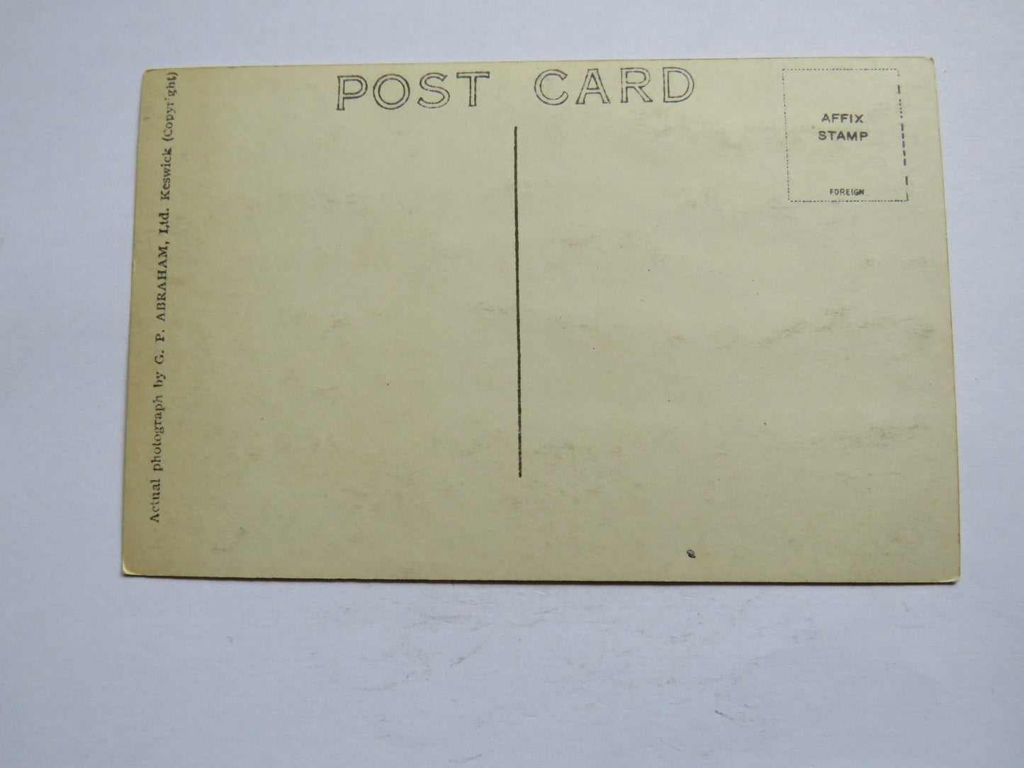 Vintage Postcard of The Three Reaches & Ullswater