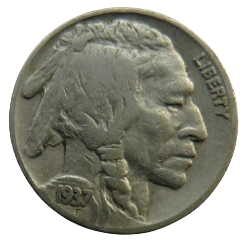 1937 USA Buffalo Nickel Coin