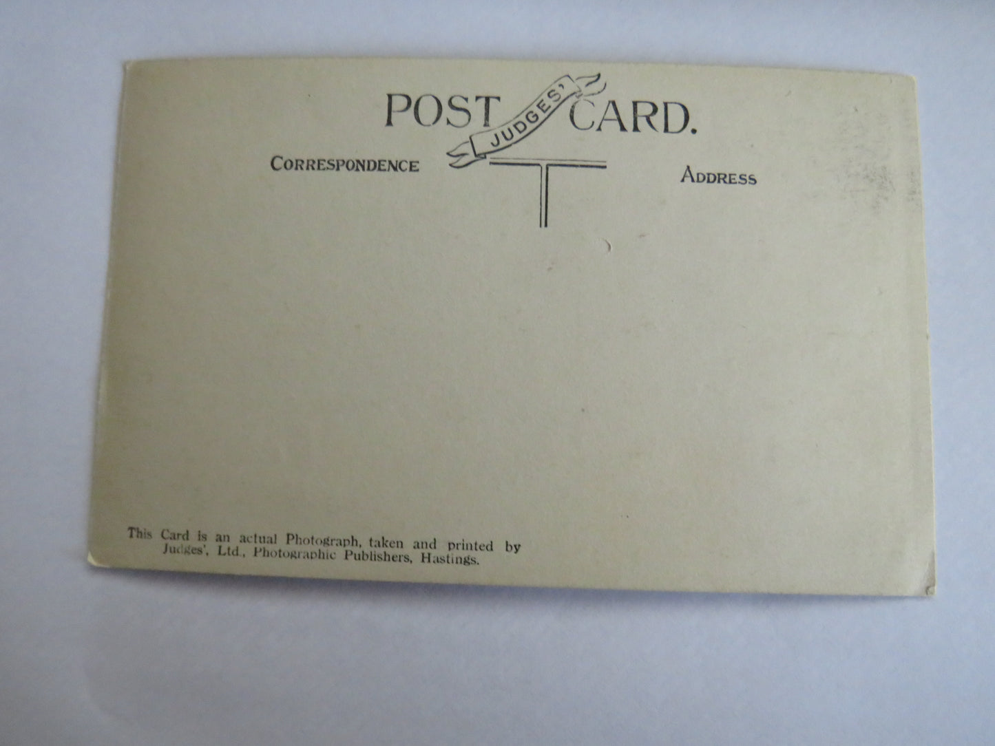 Vintage Postcard of The Beachy Head Lighthouse From The Cliffs