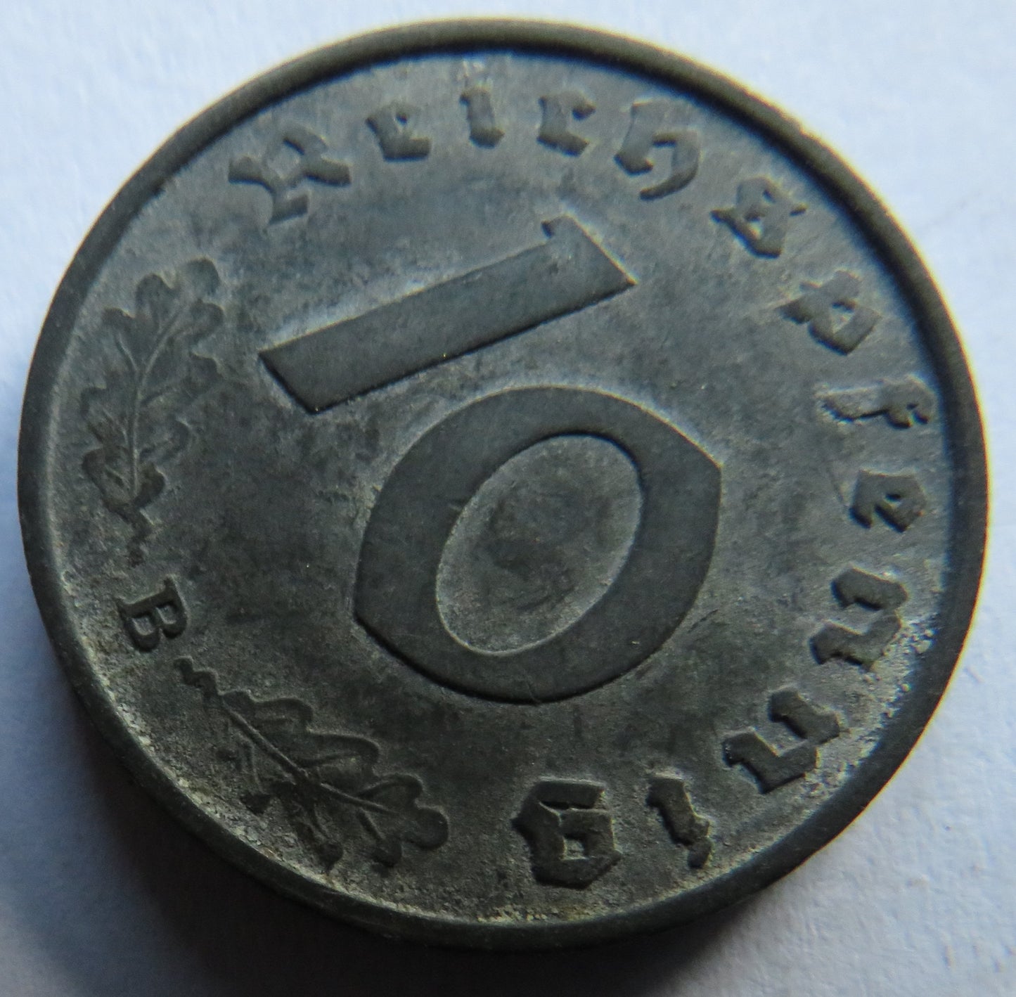 1944 Germany - Third Reich 10 Reichspfennig Coin - WWII