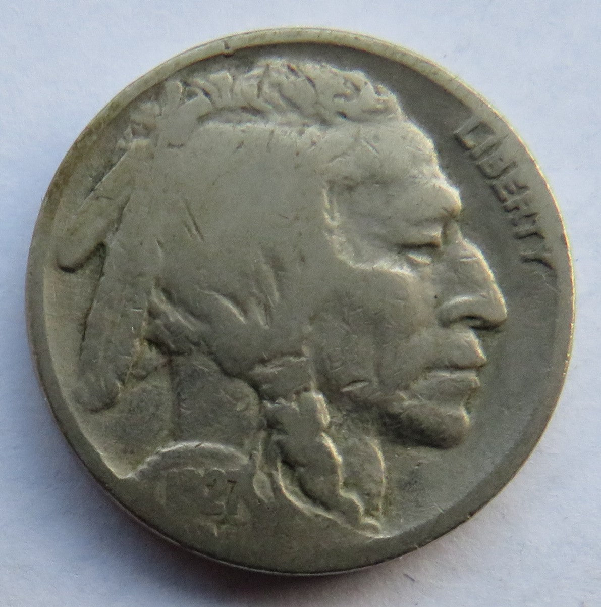 1927 USA Buffalo Nickel Coin
