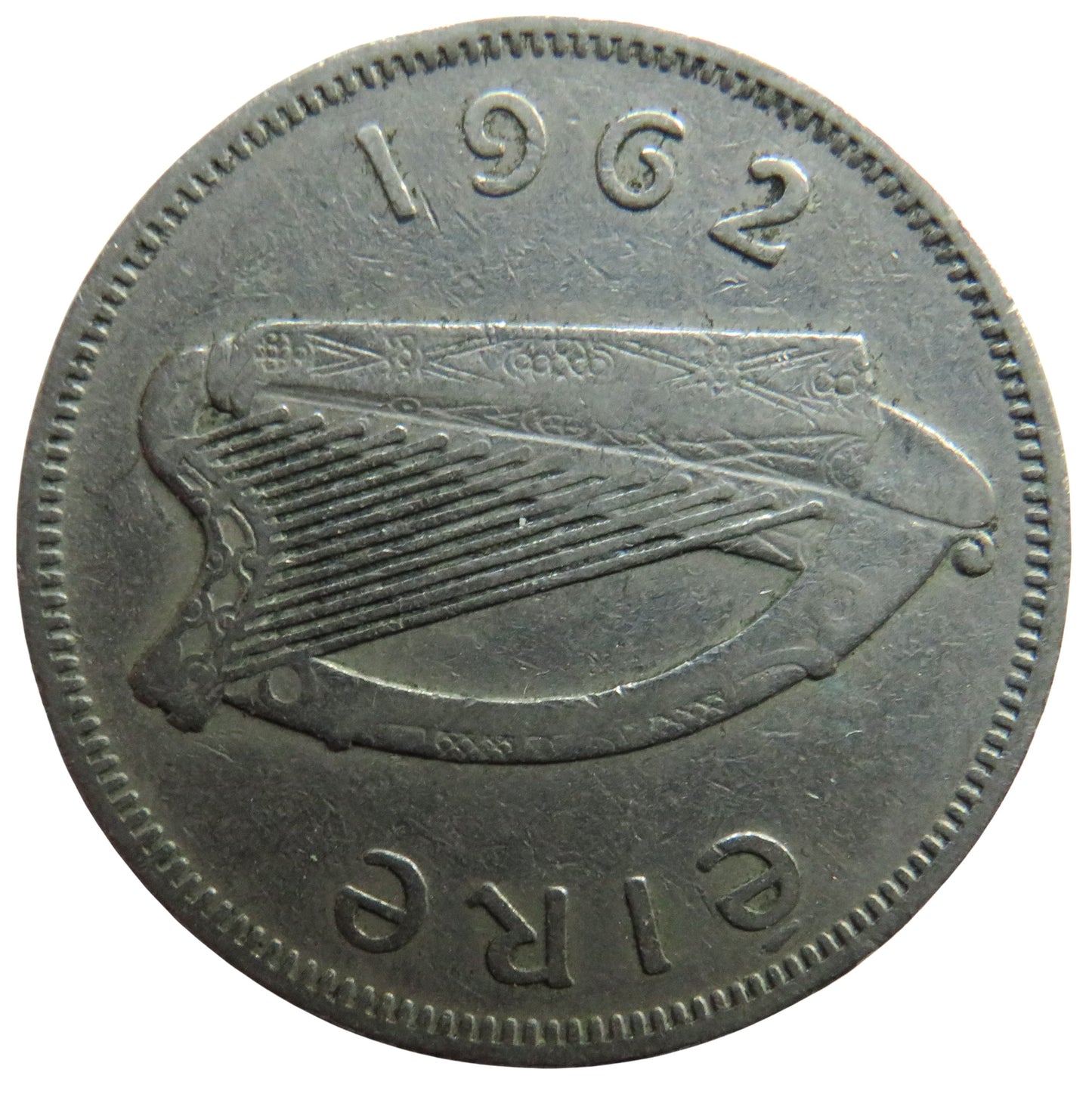 1962 Ireland Eire Florin / 2 Shillings Coin