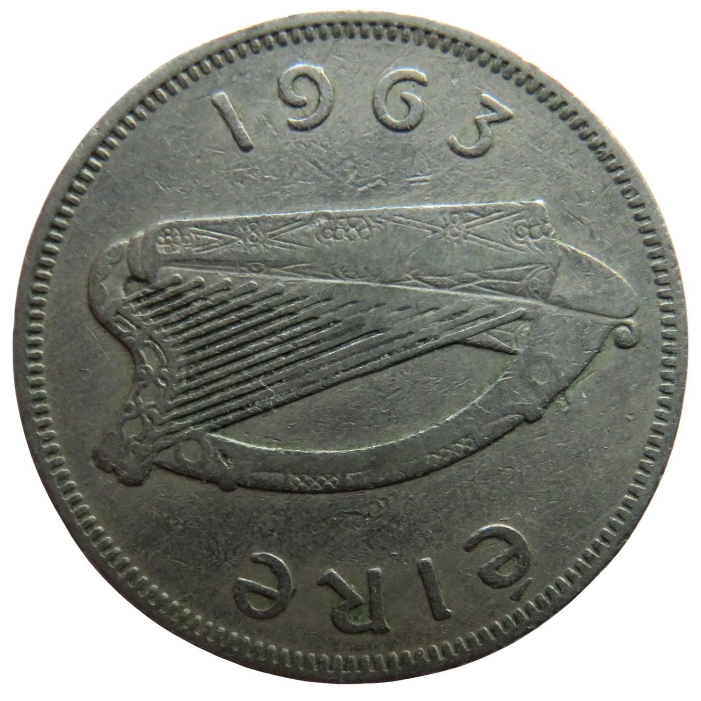 1963 Ireland Eire Florin / 2 Shillings Coin