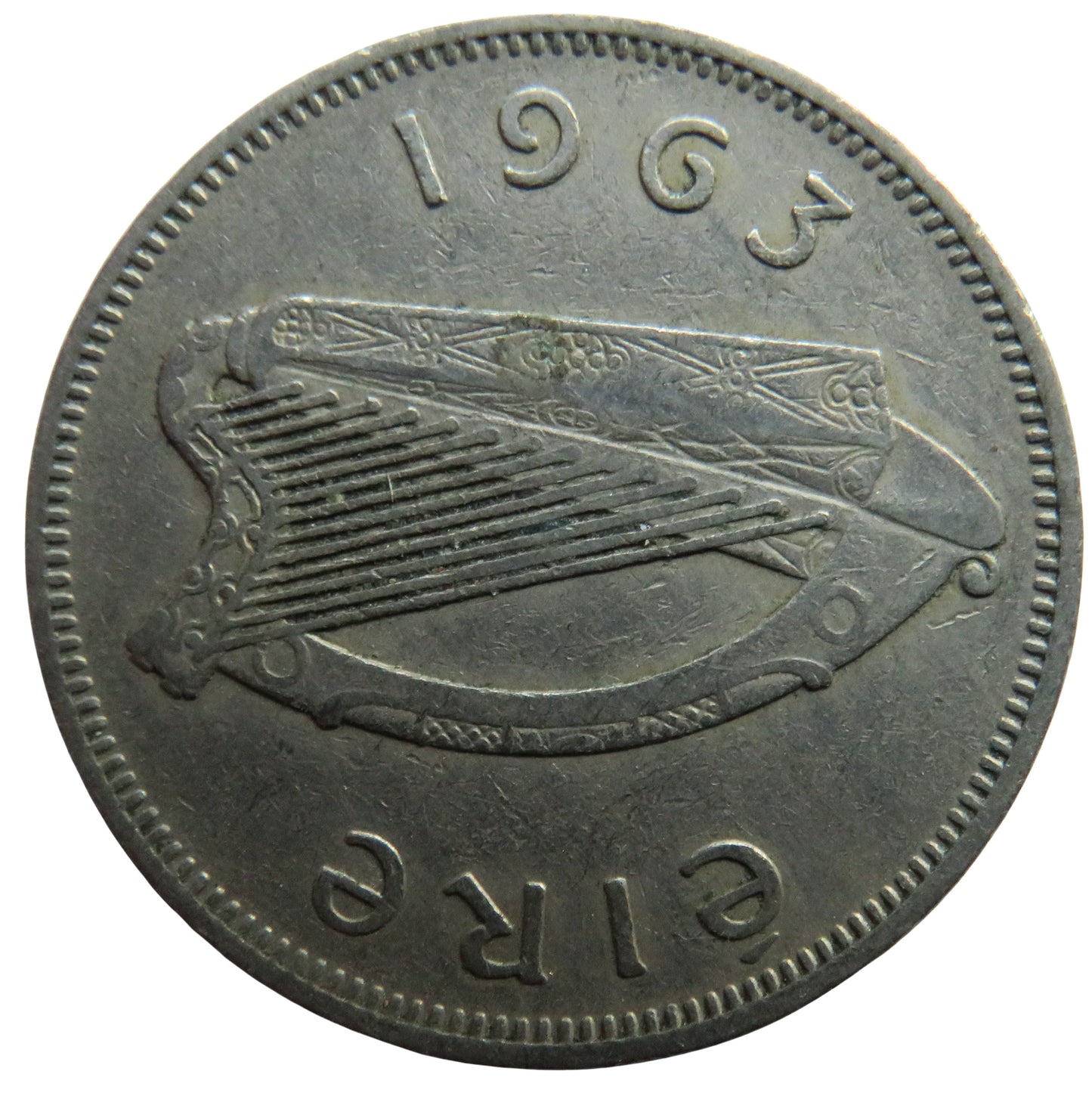 1963 Ireland Eire Florin / 2 Shillings Coin