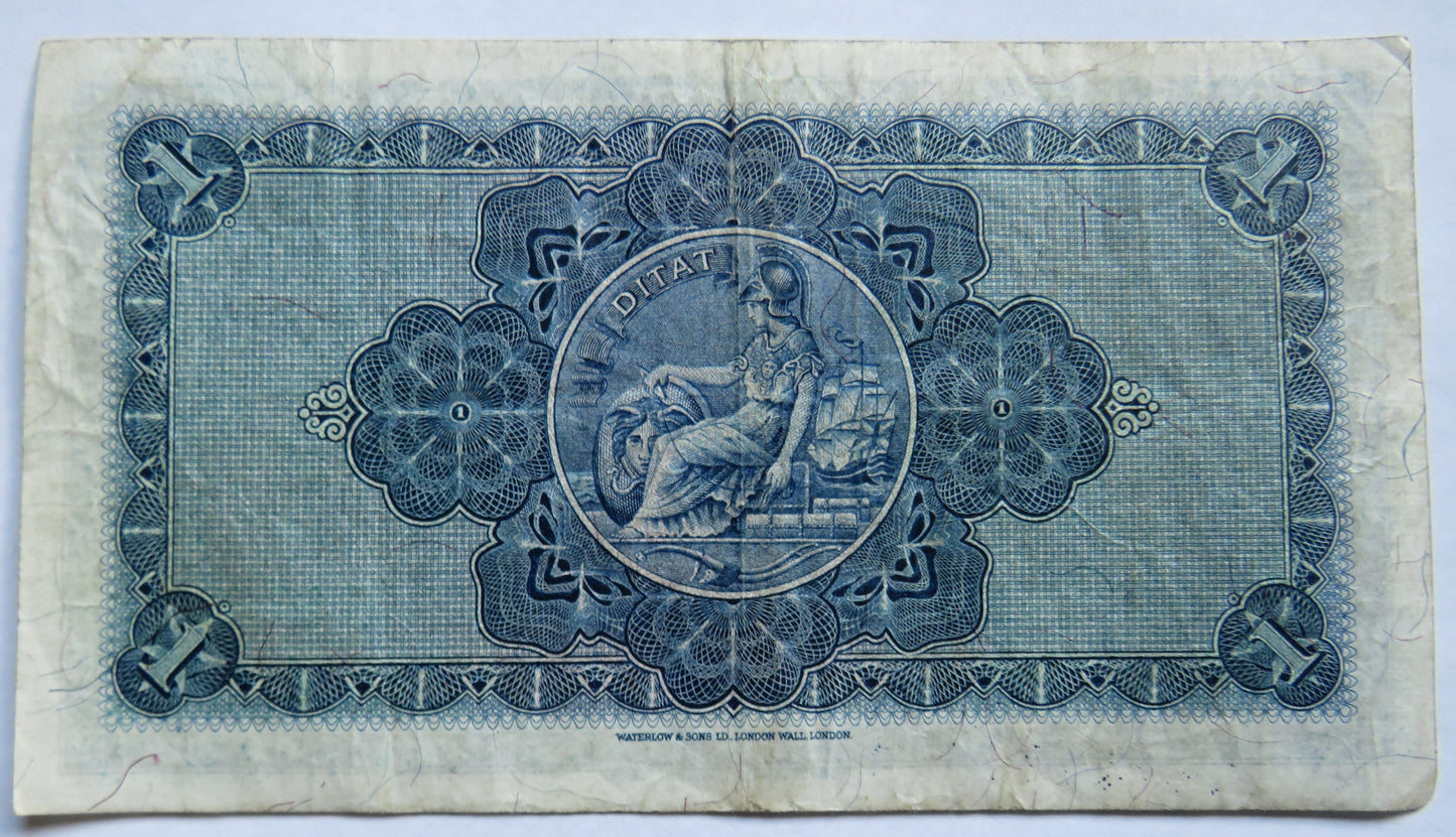 1948 The British Linen Bank £1 One Pound Banknote
