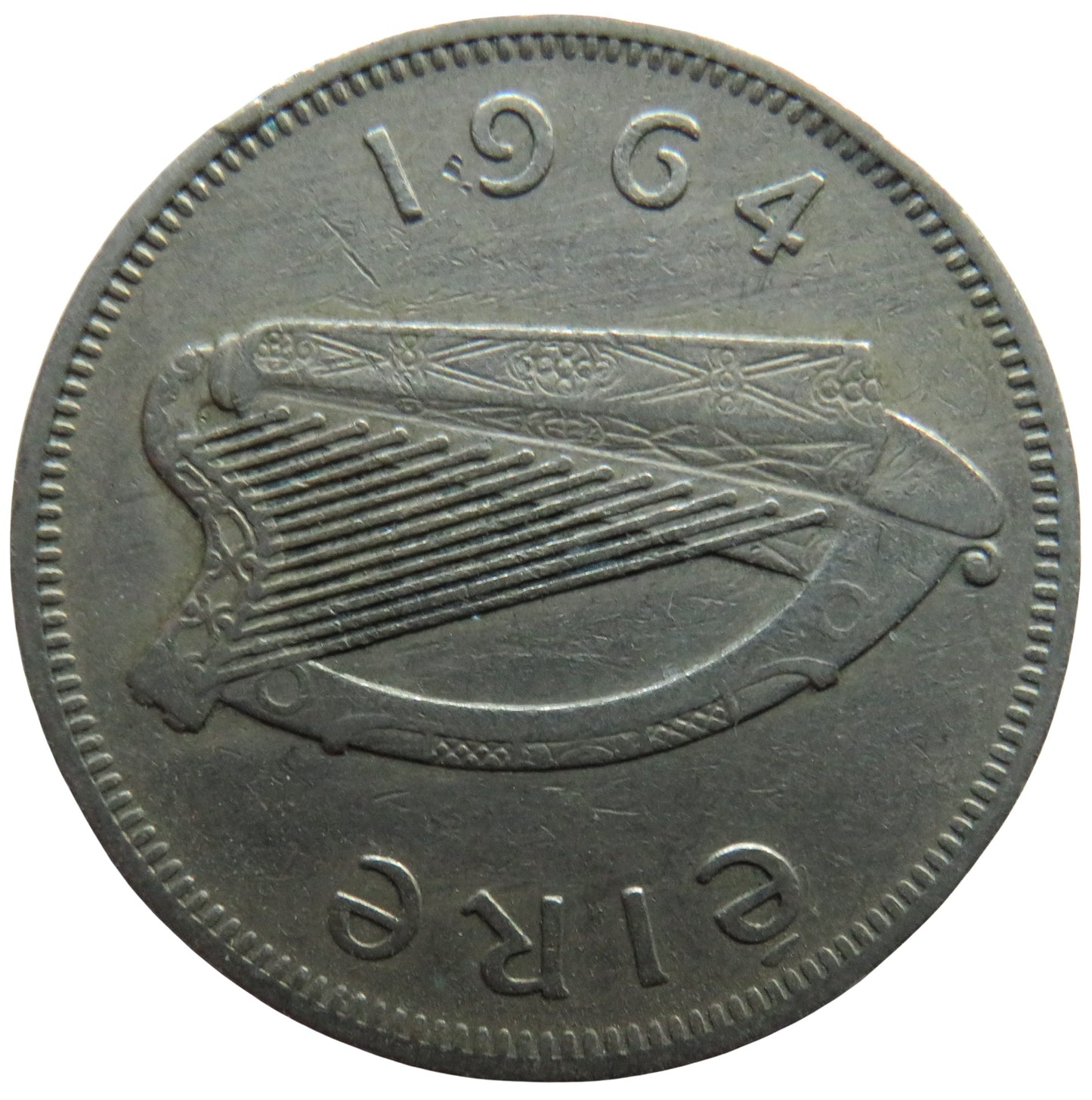 1964 Ireland Eire Florin / 2 Shillings Coin