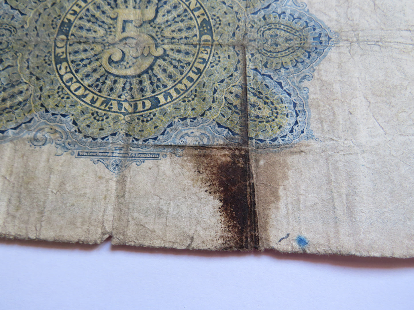 1946 The Union Bank of Scotland £5 Banknote