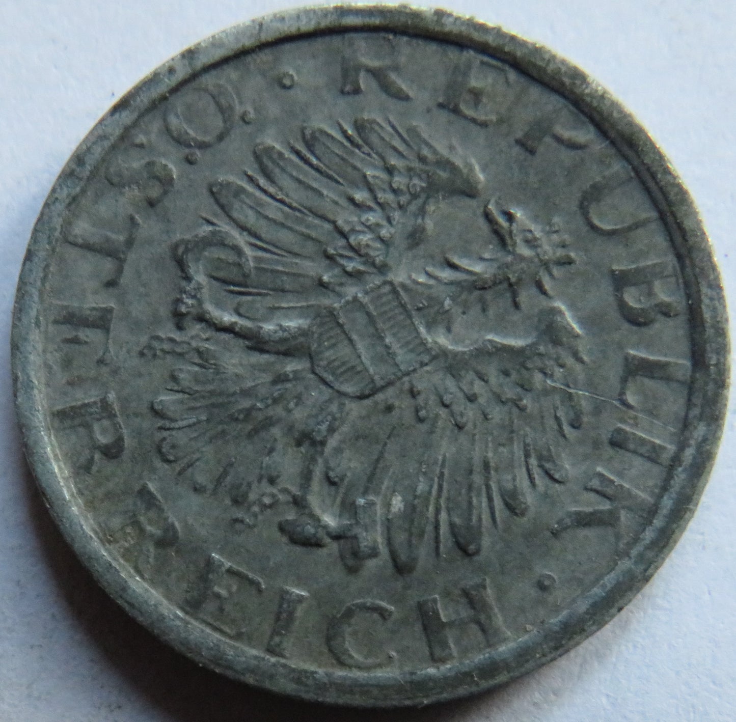 1948 Austria 10 Groschen Coin