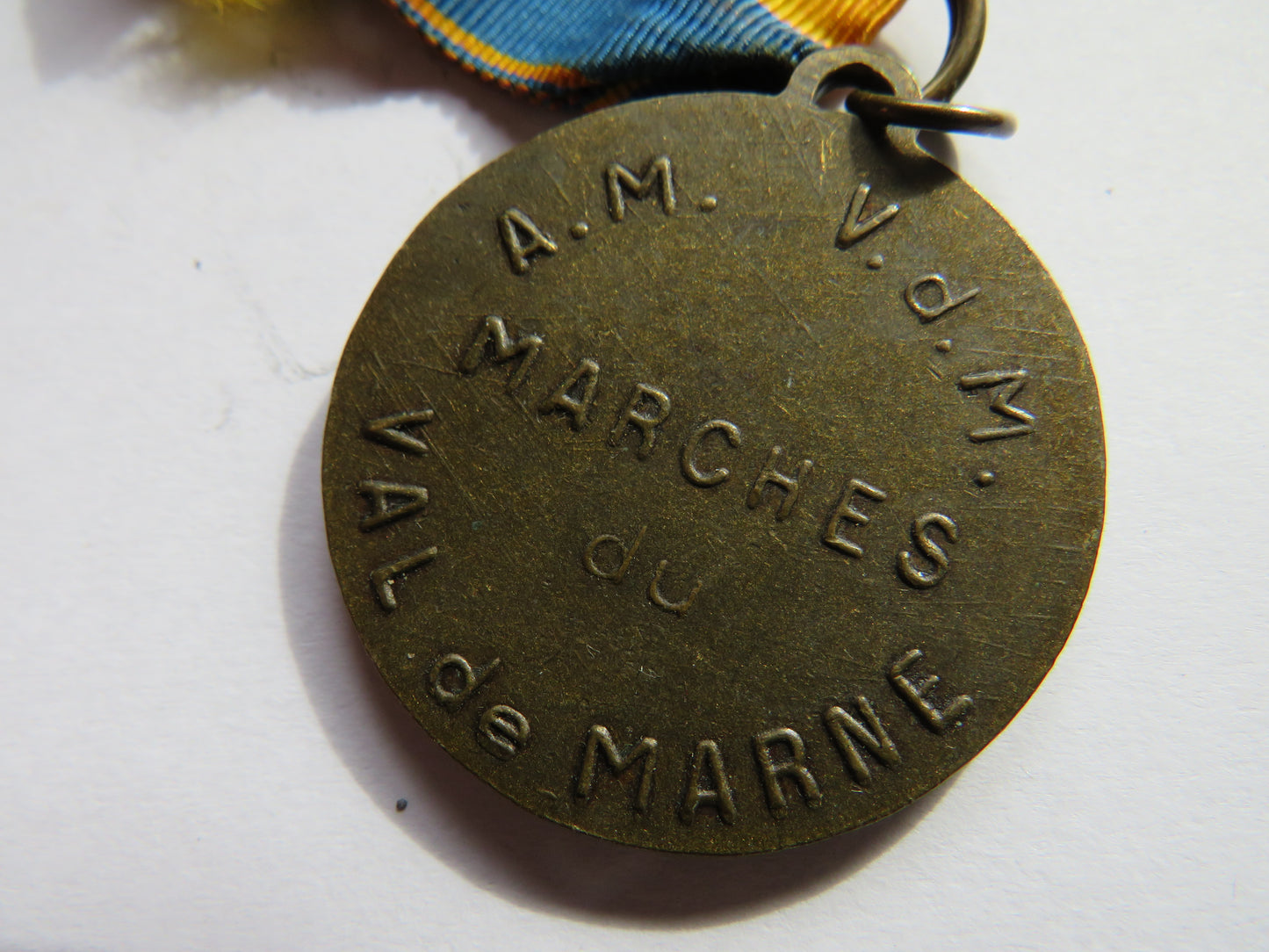 Vintage French Medal Marches Du Val de Marne