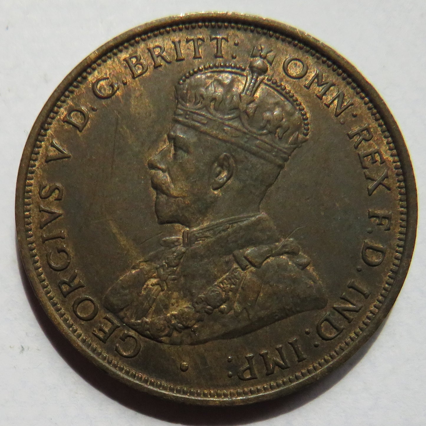 1923 King George V States Of Jersey 1/12th of a Shilling