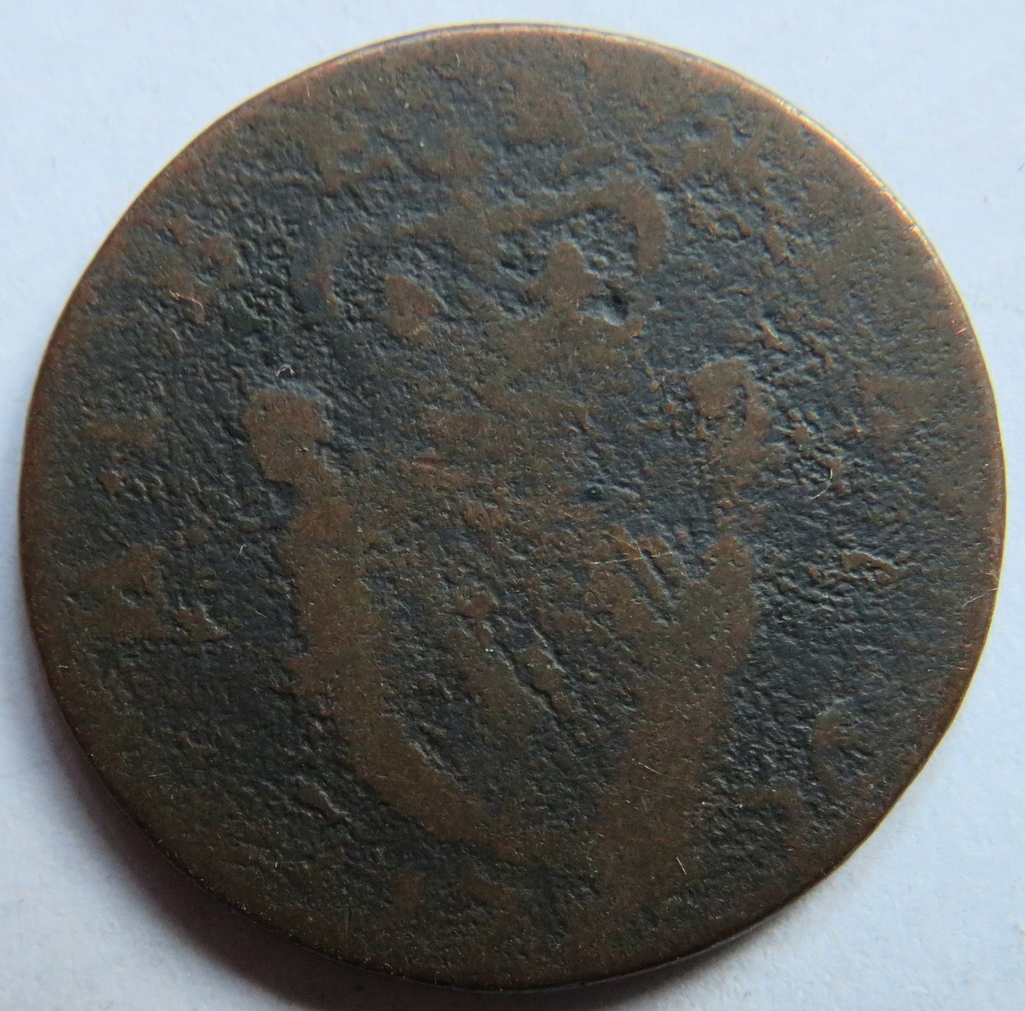 1776 King George III Ireland Halfpenny Coin