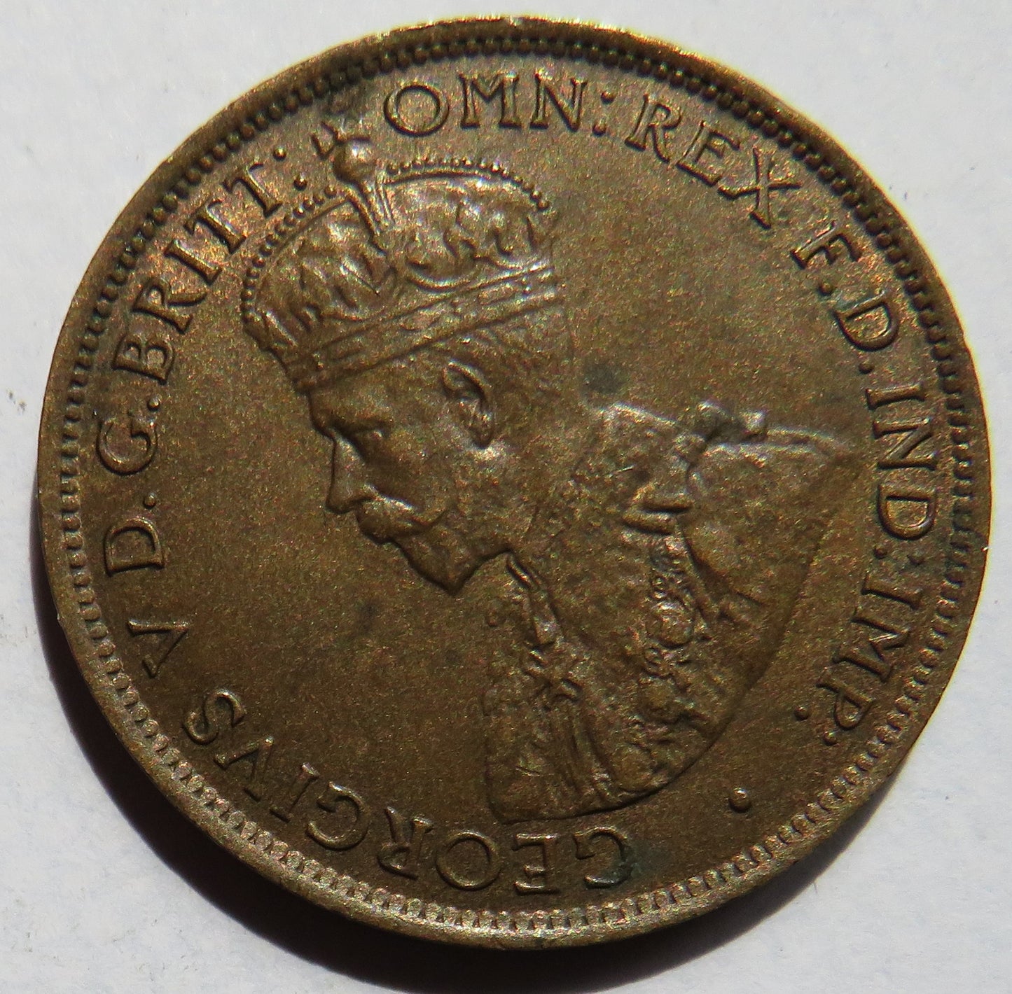 1911 King George V Australia Halfpenny Coin In Higher Grade