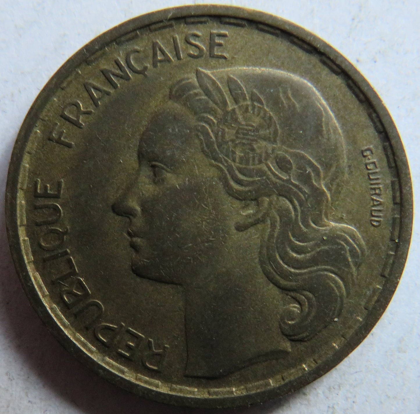 1950 France 20 Francs Coin