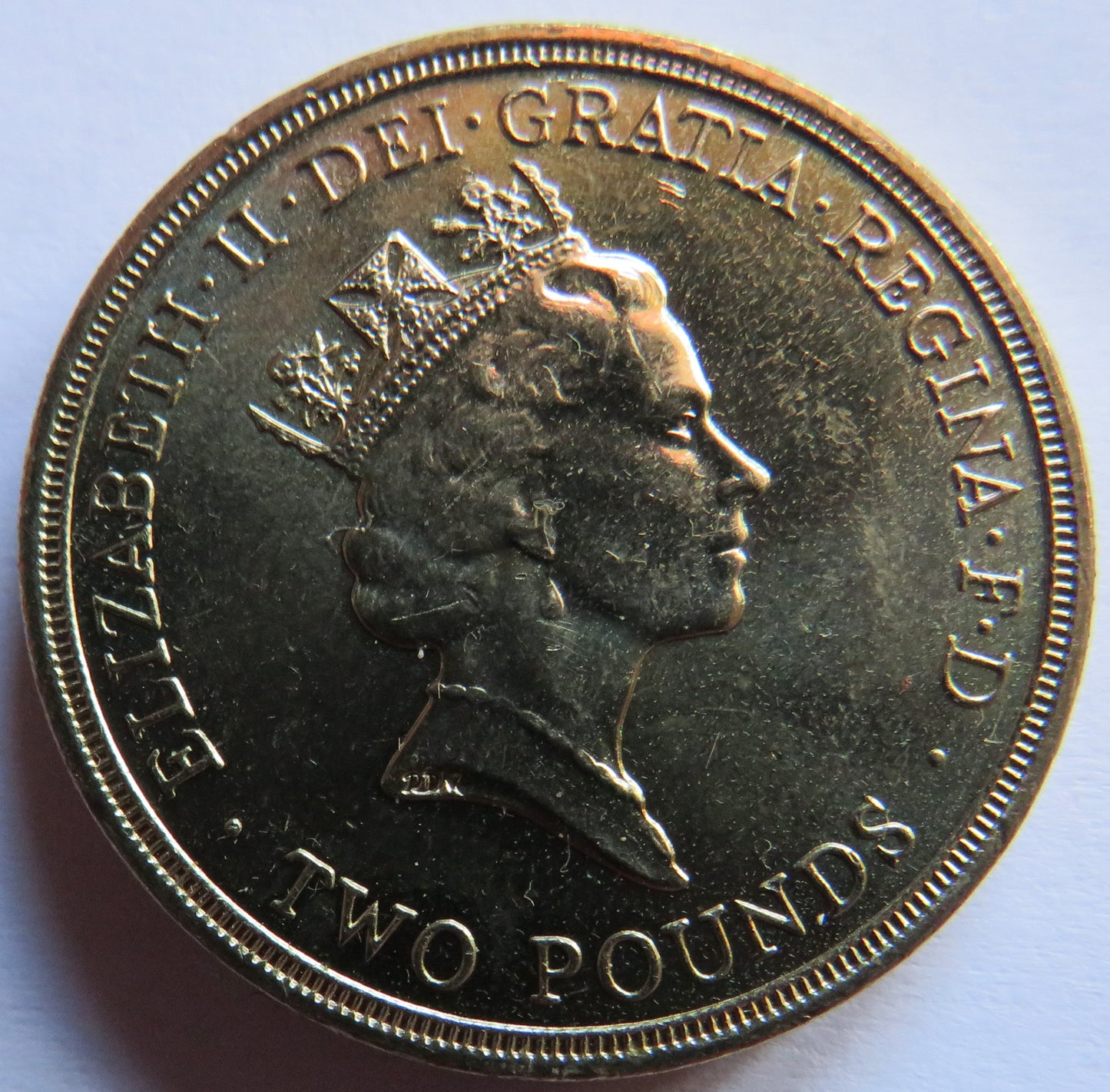 1689-1989 Tercentenary Of The Claim Of Rights £2 Two Pound Coin
