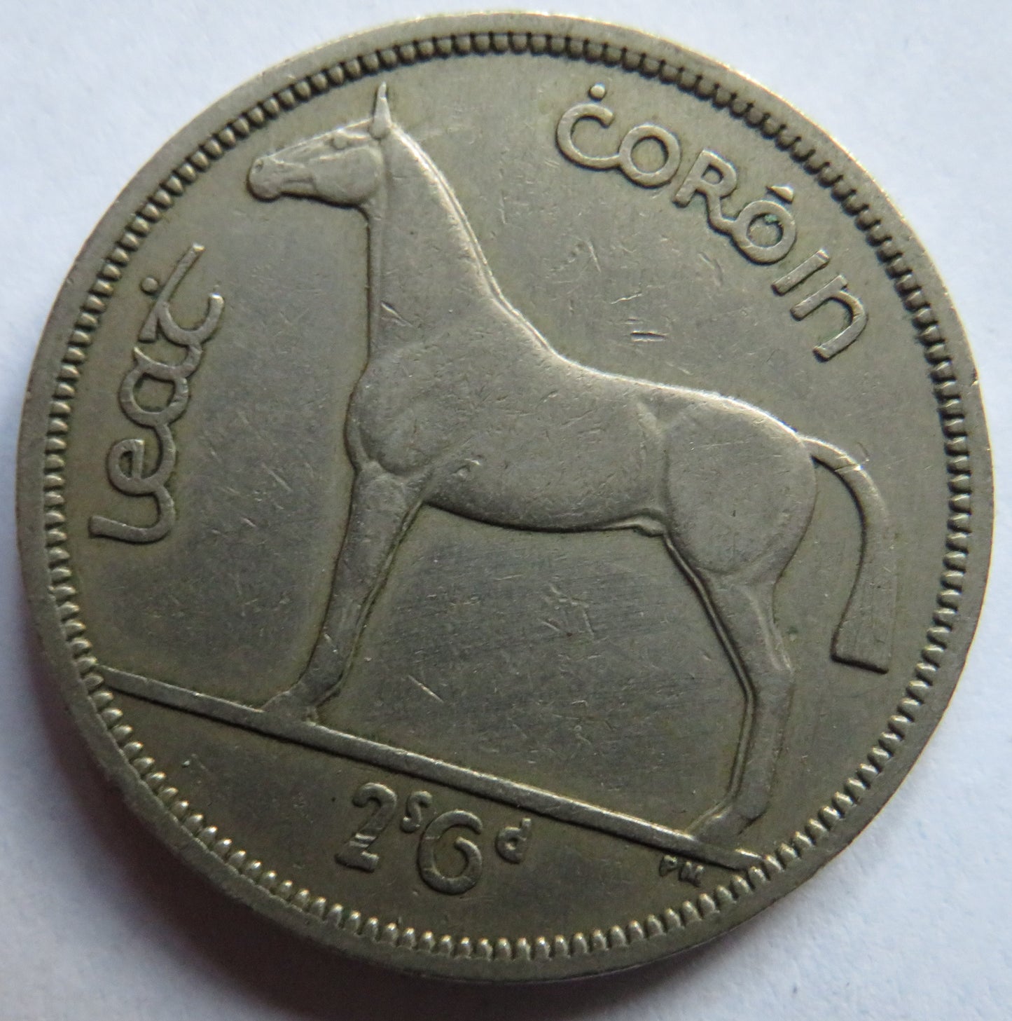 1962 Ireland Eire Halfcrown Coin
