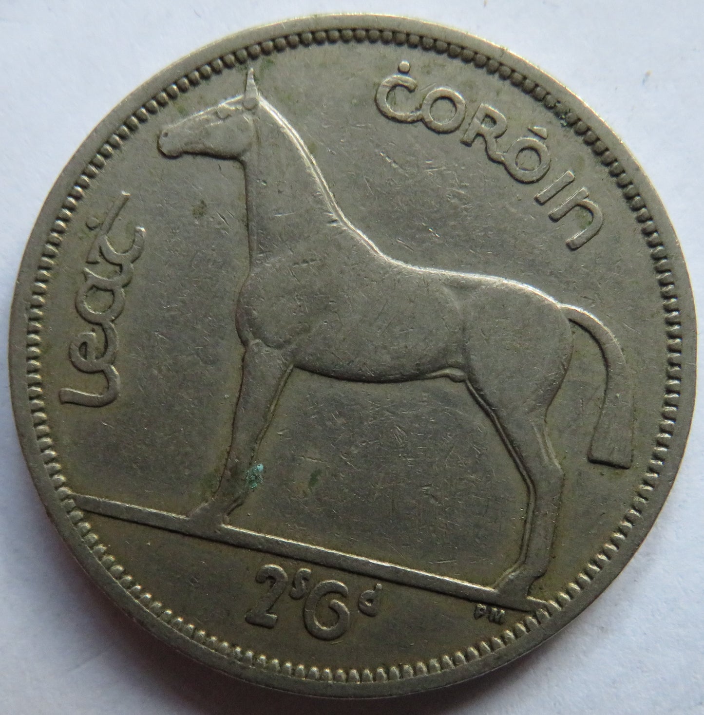 1955 Ireland Eire Halfcrown Coin