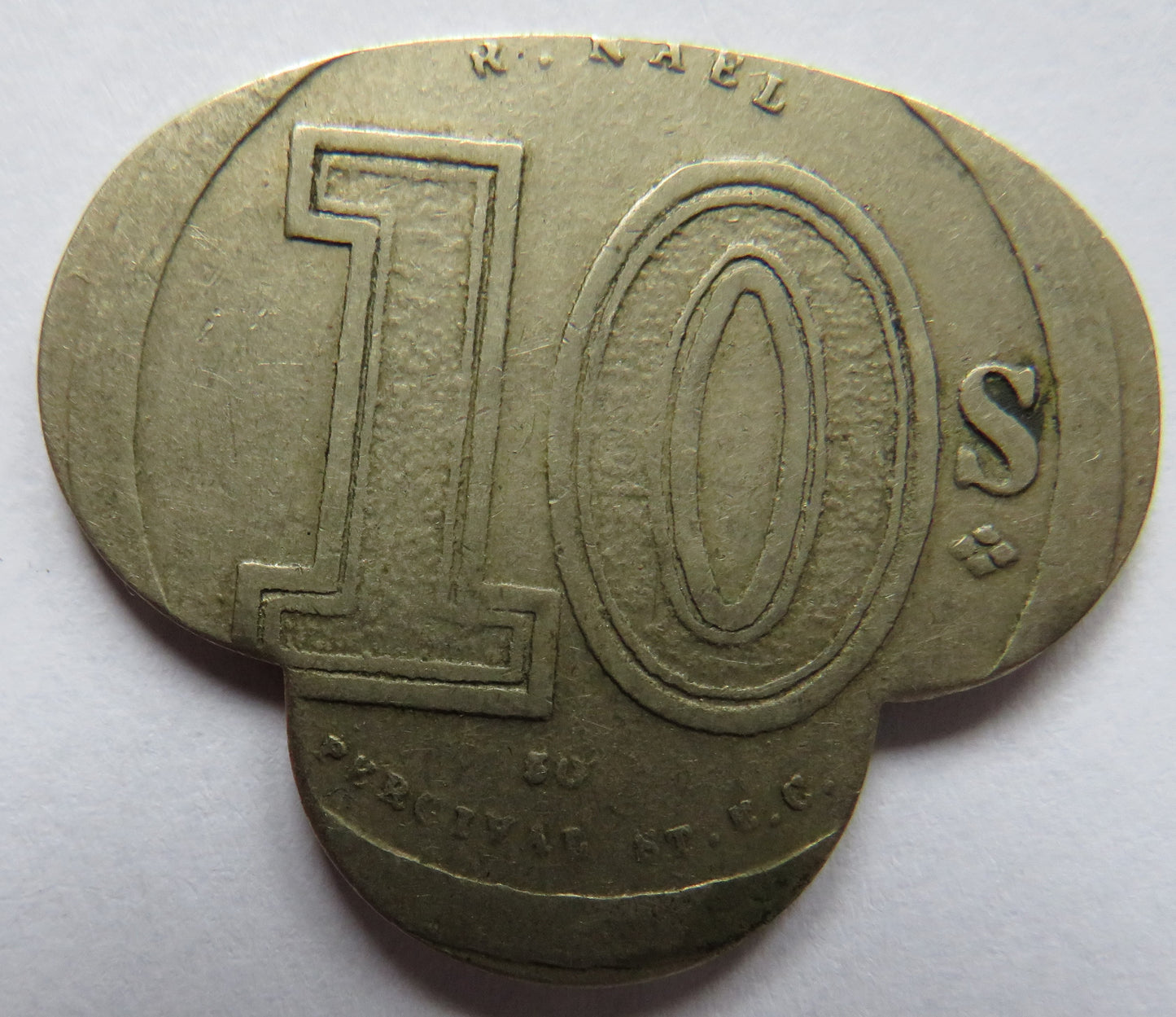 Kemsley & Kemsley 1924 Great Wakering 10 Shilling Token