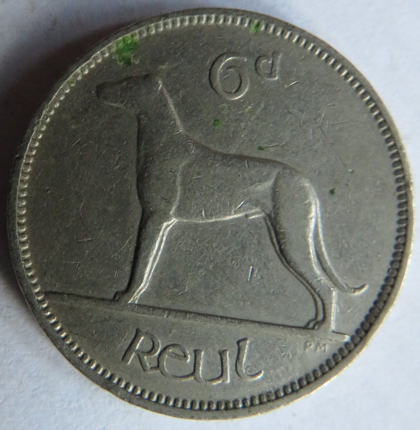 1939 Ireland Eire Sixpence Coin