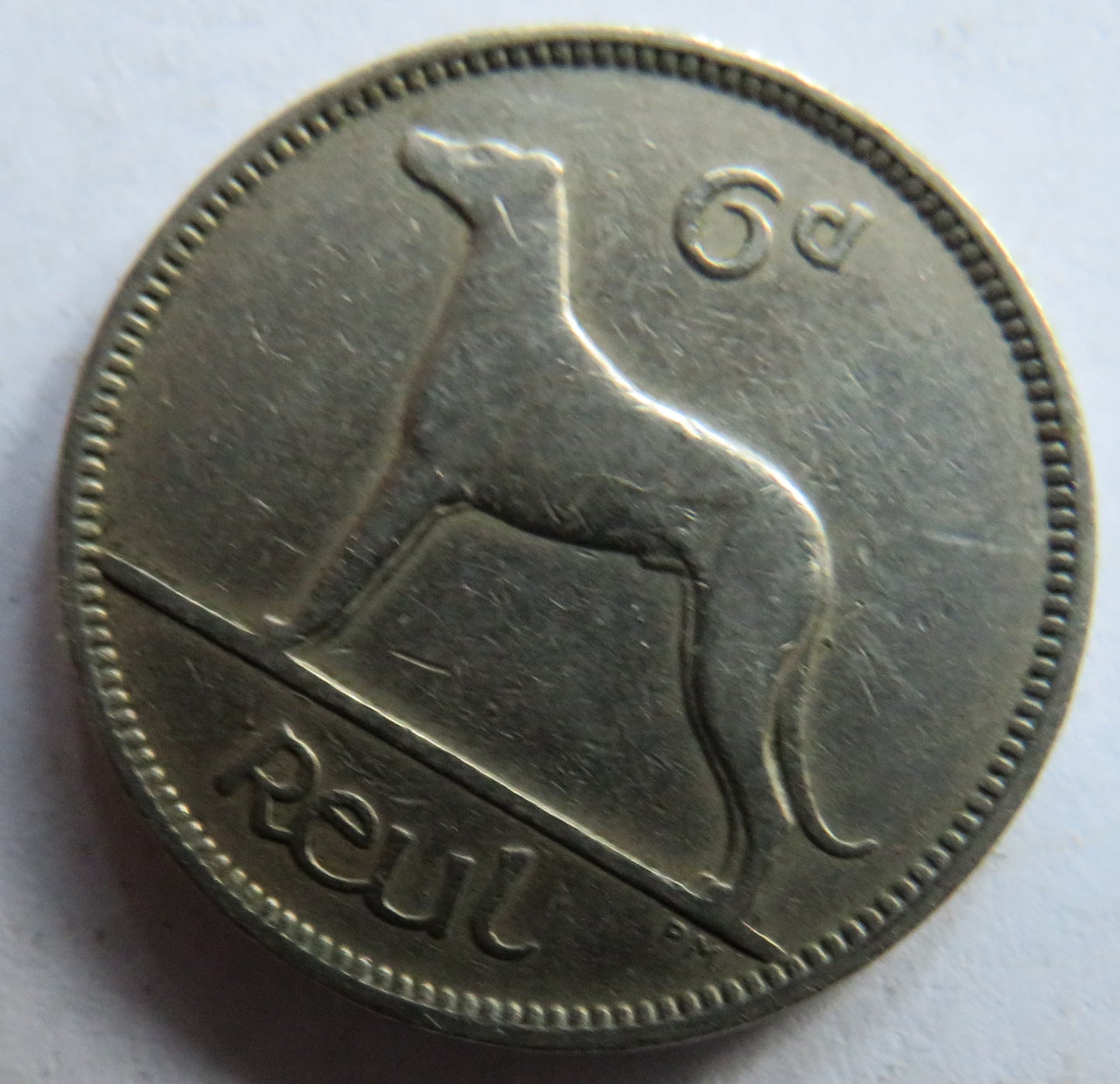 1942 Ireland Eire Sixpence Coin