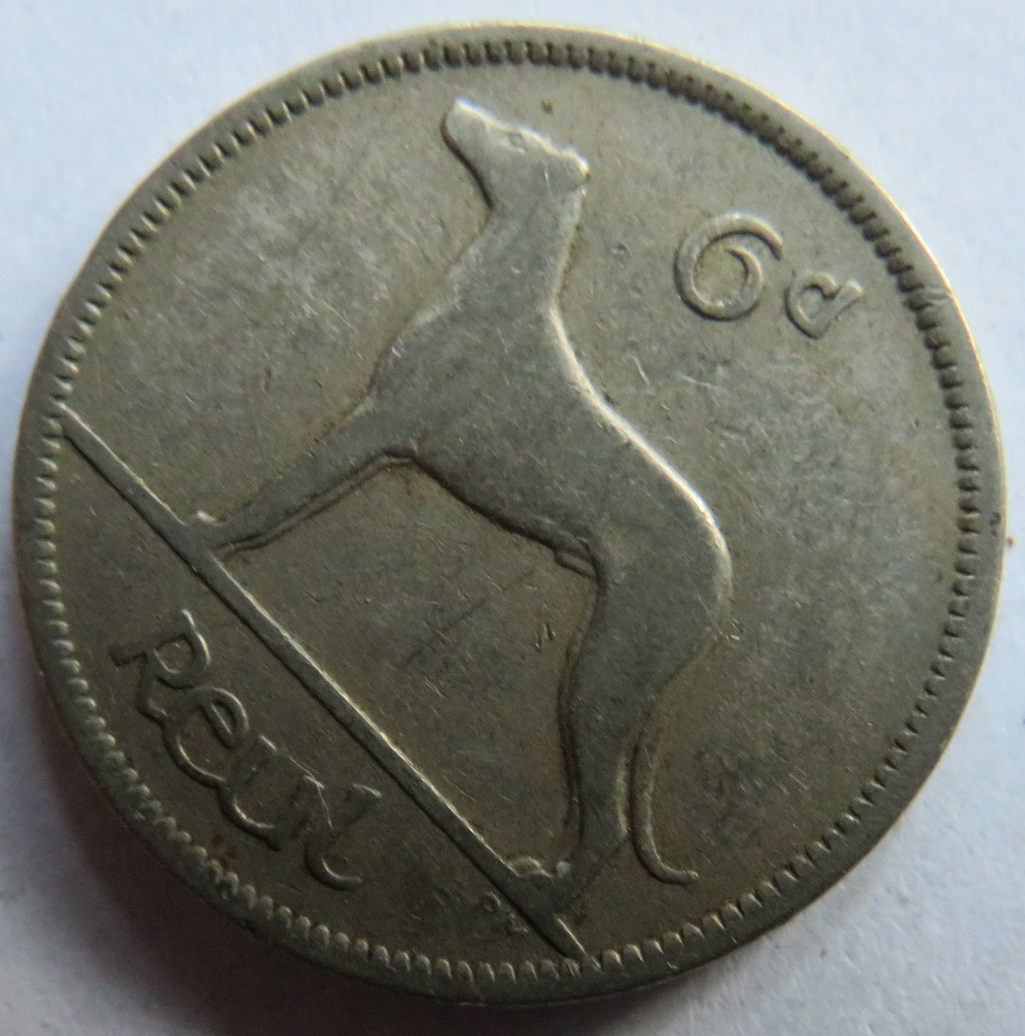 1942 Ireland Eire Sixpence Coin