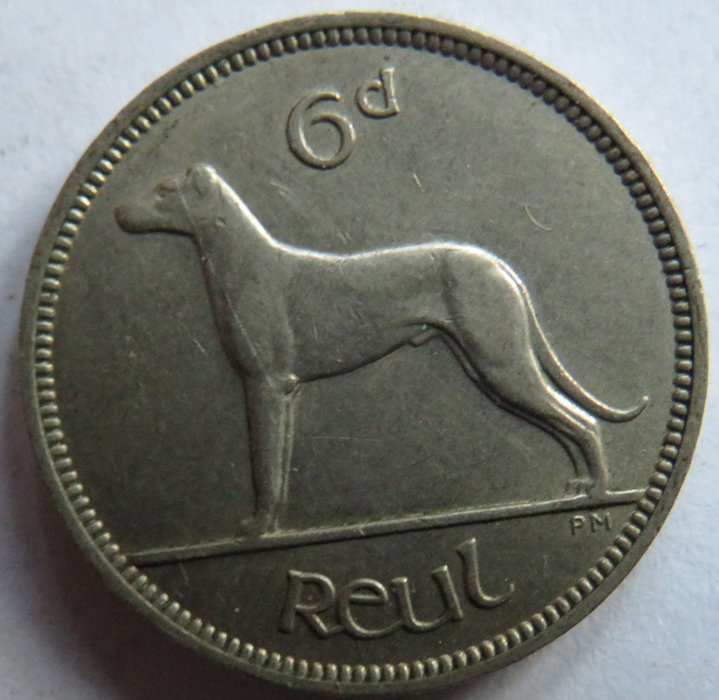 1942 Ireland Eire Sixpence Coin