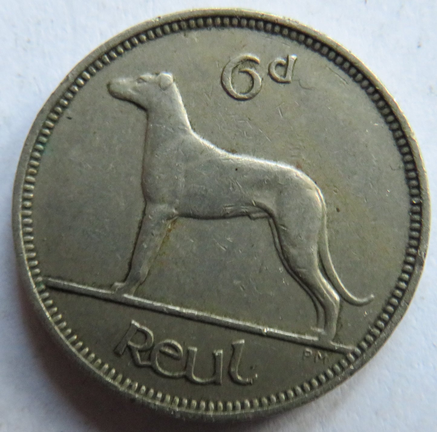 1947 Ireland Eire Sixpence Coin